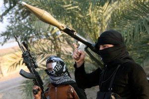 IŞİD'in &ouml;nc&uuml;l&uuml;ğ&uuml;ndeki silahlı gruplar helikopter d&uuml;ş&uuml;rd&uuml;