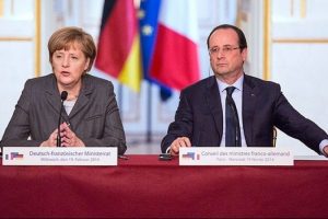 Merkel ve Hollande'dan Poroşenko'nun planına destek