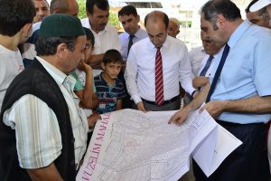 Başkan Edebali sahada