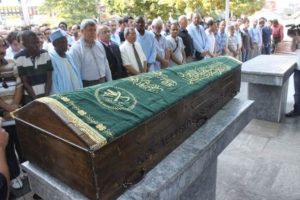 Afrikalı &ouml;ğrenci son yolculuğuna uğurlandı