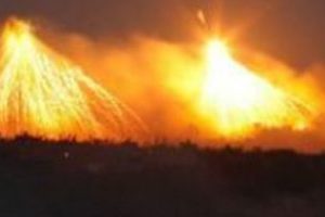 İsrail Gazze'ye misket bombası ile saldırdı