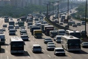 Trafiği fel&ccedil; eden kaza