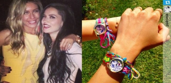 Sinem Kobal ile Fahriye Evcen el ele...