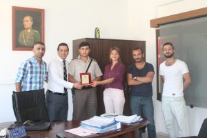 &Ccedil;otanakspor'dan jandarmaya ziyaret