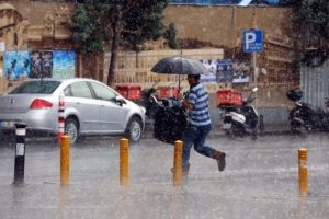 İstanbul'da yağmur