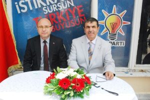 AK Parti Mudanya İl&ccedil;e Teşkilatında devir teslim t&ouml;reni
