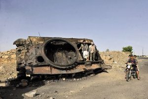 Amran'da bazı semtlerin kontrol&uuml; Husi militanlarında