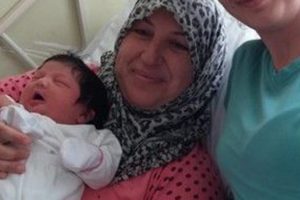 5 kilo 70 gram doğdu!