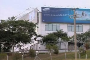 Samsung fabrikasında hırsız şoku