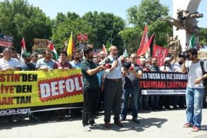 T&uuml;rkiye Filistin i&ccedil;in ayakta