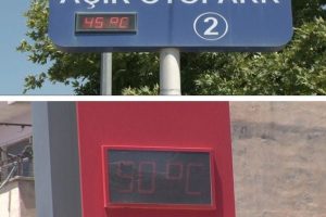 İstanbul'da 45, Diyarbakır'da 50 derece