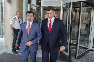 Cumhurbaşkanı adayı Demirtaş, TBB'yi ziyaret etti
