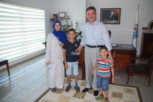 Minik Furkan'a ses belediye oldu