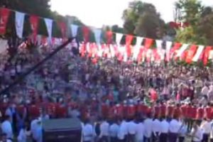 Saadet Partisi'nden Ayasofya &ouml;n&uuml;nde miting