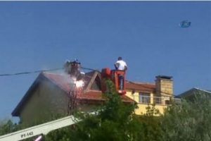 Bu kazayı ucuz atlattı
