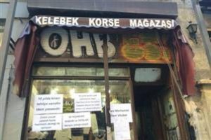 Beyoğlu'nun en eski d&uuml;kkanına tebligat