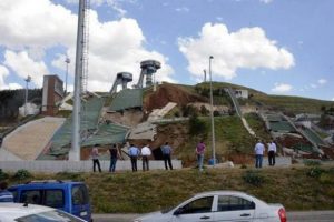 Erzurum'daki atlama kuleleri &ccedil;&ouml;kt&uuml;