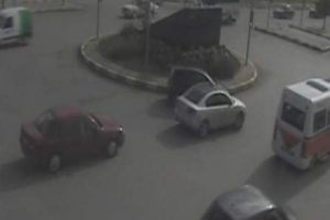 Trafik kazaları MOBESE'ye yansıdı
