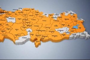 O haritada Tunceli yok