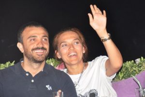Demet Akalın Bodrum'da eğlendi...