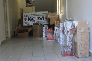 9980 paket ka&ccedil;ak sigara ele ge&ccedil;irildi