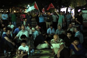 İsrail'in Gazze saldırılarına Bursa'dan protesto