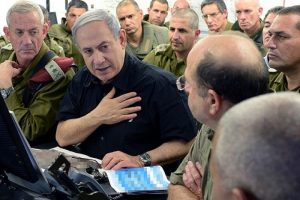 Netanyahu karargahı ziyaret etti