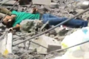 Korkudan kimse yardım edemedi