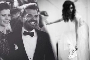 İşte Beren Saat'i gelinliği!