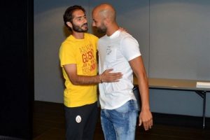Muslera ve Sinan Bolat kampa katıldı