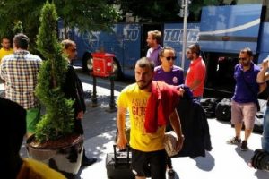 Galatasaray Budapeşte'ye gitti