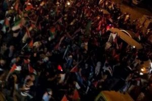 T&uuml;m Filistin Gazze i&ccedil;in ayaklandı