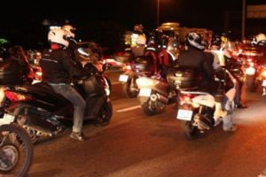 Motosiklet camiası yasta