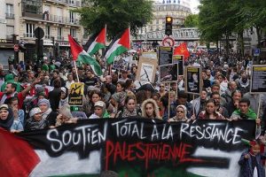Paris'te Filistin'e destek g&ouml;sterisine yasak