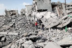 Şucaiyye'de taş &uuml;st&uuml;nde taş kalmadı