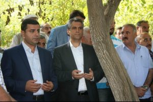 Demirtaş mezarlıkta bayramlaştı