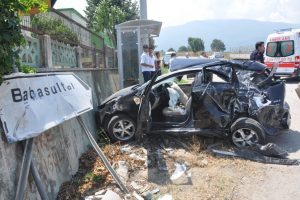Bursa'da kaza üstüne kaza: 5 yaralı