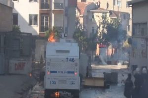 Toma'yı molotofla b&ouml;yle yaktılar