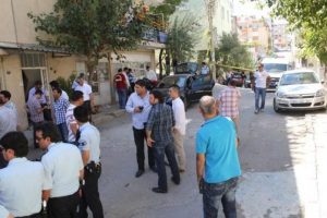 &Ouml;zel g&uuml;venlik g&ouml;revlisi dehşet sa&ccedil;tı