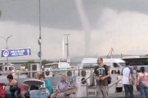İstanbul'da hortum şoku