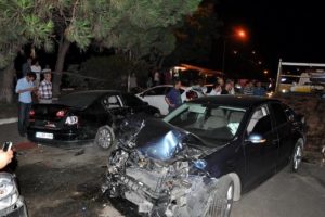 Alkoll&uuml; s&uuml;r&uuml;c&uuml; dehşet sa&ccedil;tı