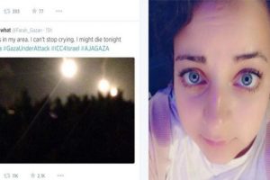 Yatak odasından katliam tweetleri