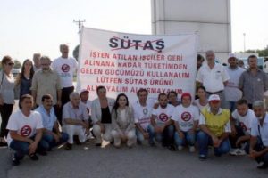 S&uuml;taş iş&ccedil;ilerine ziyaret