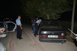Bursa'da y&uuml;rekleri hoplatan kaza!