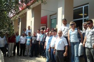 Mudanya'da bağış kuyruğu