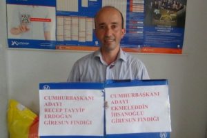 Cumhurbaşkanı adaylarına fındık dopingi