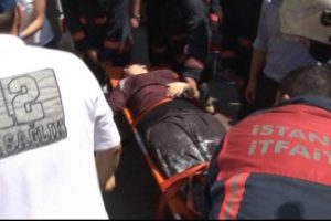 Kadık&ouml;y'de yangın paniği