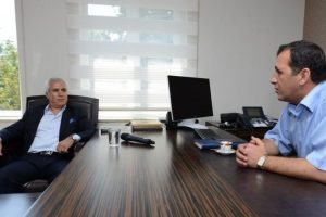Bozbey'den hayırlı olsun ziyareti