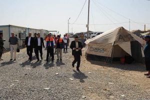 AFAD'dan Iraklı sığınmacılara yardım