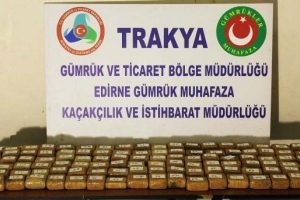 Kapıkule'de 113 kilo eroin yakalandı